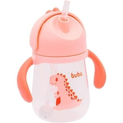 COPO COM DISPOSITIVO CANUDO DINO ROSA BUBA - comprar online