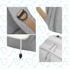 Mochila de Maternidade Alexa Strap de Couro Laço Bebê na internet