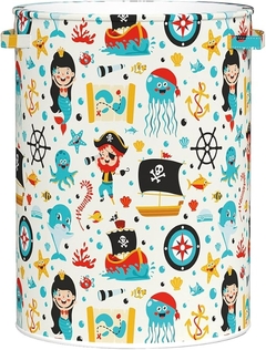 Cesto de Brinquedos Nash Pirata