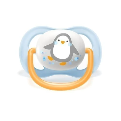 CHUPETA ULTRA AIR UNITARIA MENINO PINGUIM 0-6M AVENT