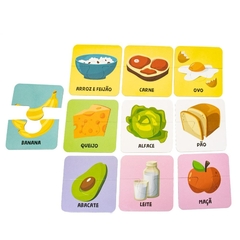 LIVRO MEU PRIMEIRO LIVRO DE QUEBRA CABEÇA ALIMENTOS TODOLIVRO - AD baby | Roupas e Acessórios nacionais e importados