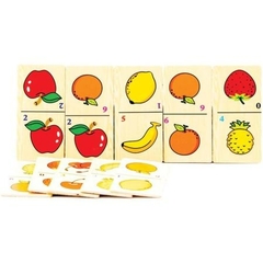 DOMINO MADEIRA 28PCS FRUTAS TOY MIX - comprar online