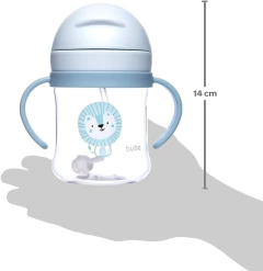 COPO COM DISPOSITIVO CANUDO LEAOZINHO BUBA