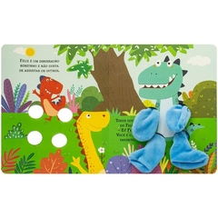 LIVRO DEDOCHE ABRACO GOSTOSO DINOSSAURO AMIGO TODOLIVRO - AD baby | Roupas e Acessórios nacionais e importados