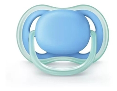 CHUPETA ULTRA AIR UNITARIA LISA MENINO 6-18M AVENT PHILIPS