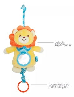 LEAOZINHO MUSICAL ANIMAL FUN BUBA - AD baby | Roupas e Acessórios nacionais e importados