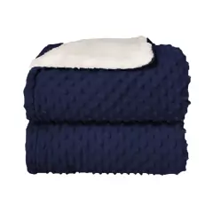 Cobertor Baby 0,90X1,10 cm Plush C/ Sherpam Dots Laço Bebê na internet