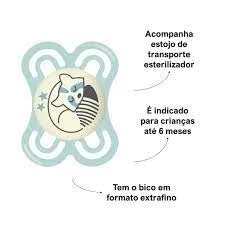 CHUPETA PERFECT NIGHT 0-6 MESES EMBALAGEM DUPLA MAM