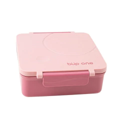 BENTO BOX 3 DIVISORIAS COM POTE TERMICO ROSA BUP ONE