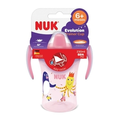 COPO TRAINER NUK EVOLUTION BICO TPE 230ML - GIRL
