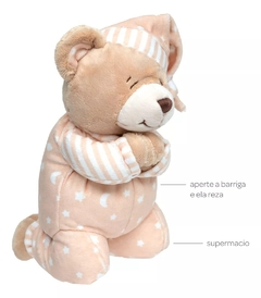 URSINHO QUE REZA BEGE BUBA - AD baby | Roupas e Acessórios nacionais e importados