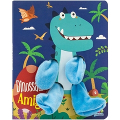 LIVRO DEDOCHE ABRACO GOSTOSO DINOSSAURO AMIGO TODOLIVRO