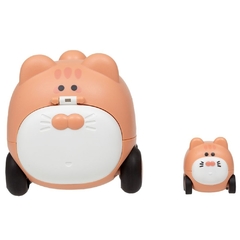 CARRINHO ANIMAL COM FILHOTE ROSA BUBA - comprar online