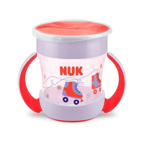 COPO MINI MAGIC CUP 360 COM ALÇA EVOLUTION ROSA 160ML NUK5C