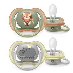 CHUPETA ULTRA AIR DUPLA DECO 6-18M AVENT