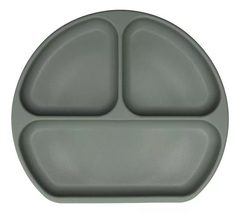 PRATO SILICONE DIVISORIAS VERDE INFANTI - comprar online