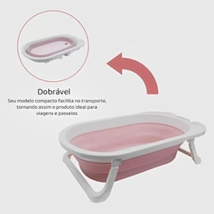 BANHEIRA DOBRAVEL ROSA BUBA - loja online