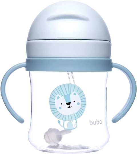 COPO COM DISPOSITIVO CANUDO LEAOZINHO BUBA