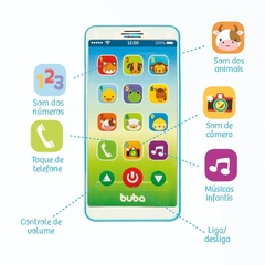 BABY PHONE AZUL BUBA