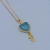 Colar Mãe de Menino Ágata Azul Céu - comprar online