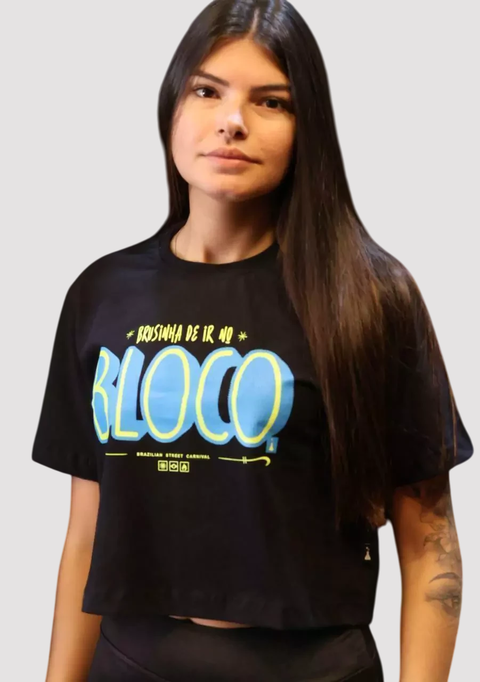 Cropped Bloco - comprar online
