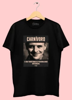 Camiseta Carnívoro na internet