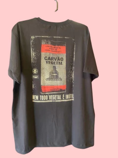 Camiseta Carvão Vegetal - comprar online