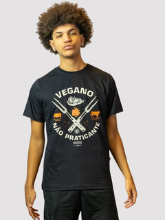 Camiseta Vegano Não Praticante - comprar online