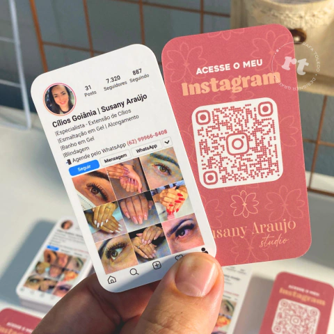 Cartão Feed | Acabamento Fosco