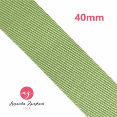 Alça Chique - 40mm - Verde Menta