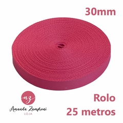 Rolo Alça Chique - 30mm - Pink