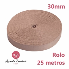 Rolo Alça Chique - 30mm - Rosê