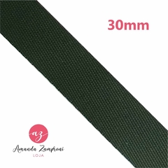 Alça Chique - 30mm - Verde Musgo