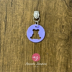 Cursor Ursinho Bola Acrílico - Candy Colors - Unitário - Amanda Zamproni - Loja