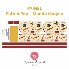 Painel - Estojo Pop - Mundo Mágico - Sintético Prada