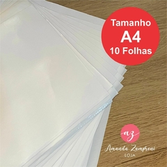 Pacote com 10 Folhas A4 - Dupla Face Extra Forte