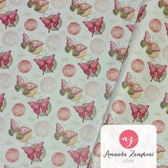 Sintético Doll Estampado - Jardim das Borboletas - comprar online