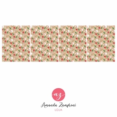 Painel - Jogo Americano - Papai Noel - Sintético Doll