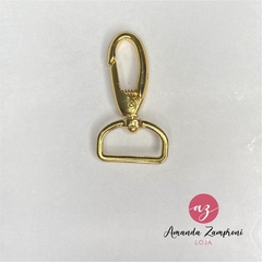 Mosquetão 25mm - Dourado