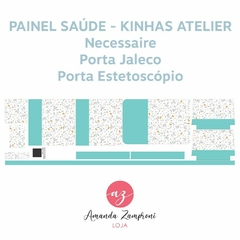 Painel Área da Saúde - Kinhas Atelier - Tiffany - Sintético Doll - comprar online
