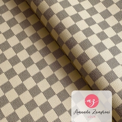 Sintético Paris Tartan - Marfim