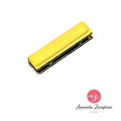 Terminal para Alça Fino com Parafuso - 30mm - Dourado