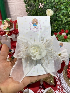 Laço luxo infantil flor na internet