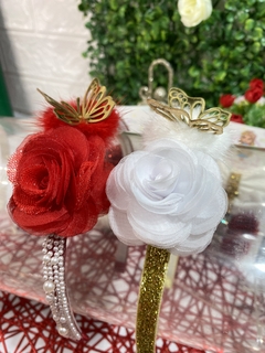 Tiara infantil flor