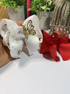 Laço infantil boutique ponta