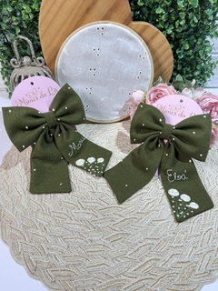 Laço personalizado linho P - loja online