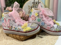 Tênis infantil personalizado inicial