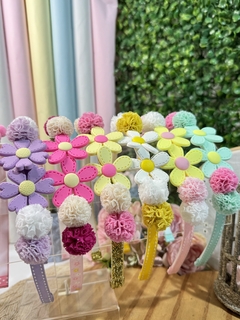 Tiara infantil flor - comprar online