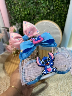 Tiara infantil do stitch