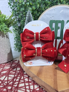 Parzinho Natal Baby ou infantil - Mimos da lis Laço 